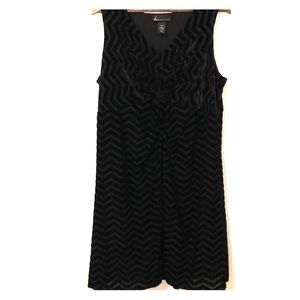 Lane Bryant black  chevron twist size 18/20 dress